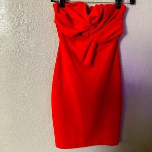 Red Macy’s Bodycon Dress Size XS